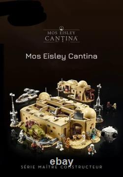 Custom Lego Star Wars Mos Eisley Cantina 75290 Toy Model Set & Mini Figures