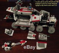Custom Lego Star Wars Motorized Turbo Tank with working Engine