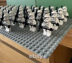 Custom Lego Star Wars Phase 1 Clone Trooper Army With Custom Blasters