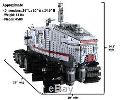 Custom Lego Star Wars RC Turbo Tank UCS 8098 75192 75159 10143 10188 10179 10221