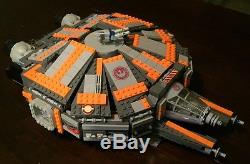 Custom Lego Star Wars Small Rebel Long Range Cargo Hauler with crew