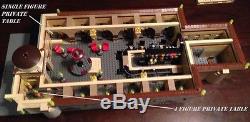 Custom Lego Star Wars THE HUTTS LOUNGE Night Club with Generator etc