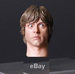 Custom Luke Skywalker 1/6 Head Sculpt for Hot Toys Body Star Wars DX07
