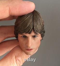 Custom Luke Skywalker 1/6 Head Sculpt for Hot Toys Body Star Wars DX07
