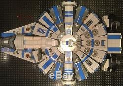 Custom MCS Star War Blue and Gray Coreiian Cargo Vessel with Crew