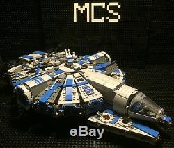 Custom MCS Star War Blue and Gray Coreiian Cargo Vessel with Crew