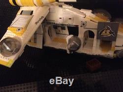 Custom MCS Star Wars 18th Armor Gunship with Crew and Speeder