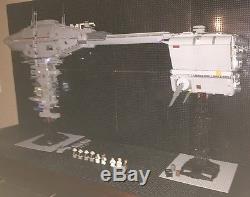 Custom MCS Star Wars Nebulon B Frigate With Crew! 4 Feet Long