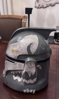 Custom Made Commander Wolffe Helmet Star Wars Clone Wars Custom Helmet 3D Print