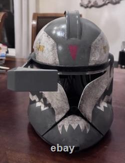 Custom Made Commander Wolffe Helmet Star Wars Clone Wars Custom Helmet 3D Print
