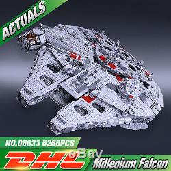Custom Millennium Falcon UCS 5265 Pcs Same as Legos Star Wars 10179 -DHL