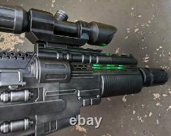 Custom Nerf Star Wars Rogue One Jyn Erso dart blaster gun cosplay prop rifle