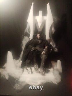 Custom Ooak Dark Side Luke Fully Articulated Figure + Hoth Ice Throne Stage Set