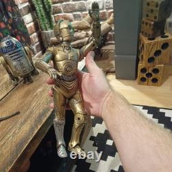 Custom Painted 16 Star Wars Droids C3PO And R2D2 (electronic versions)