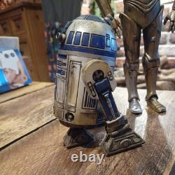 Custom Painted 16 Star Wars Droids C3PO And R2D2 (electronic versions)