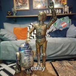 Custom Painted 16 Star Wars Droids C3PO And R2D2 (electronic versions)