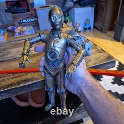 Custom Painted 16 scale Star Wars Droids C3PO And R2D2 action figures