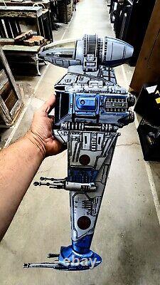 Custom Painted Hasbro Star Wars Power Of The Jedi B-Wing Fighter