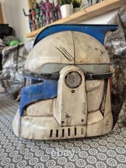 Custom Painted Star Wars Clone Trooper Helmet And Blaster set #3