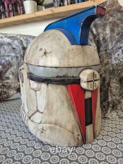 Custom Painted Star Wars Clone Trooper Helmet And Blaster set #3