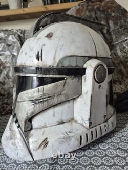 Custom Painted Talking Star Wars Clone Trooper Helmet And Blaster set #2
