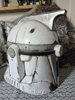 Custom Painted Talking Star Wars Clone Trooper Helmet And Blaster set #2