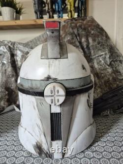 Custom Painted Talking Star Wars Clone Trooper Helmet And Blaster set #2