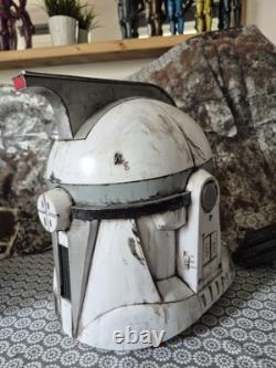 Custom Painted Talking Star Wars Clone Trooper Helmet And Blaster set #2