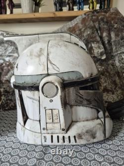 Custom Painted Talking Star Wars Clone Trooper Helmet And Blaster set #2