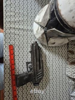 Custom Painted Talking Star Wars Clone Trooper Helmet And Blaster set #2