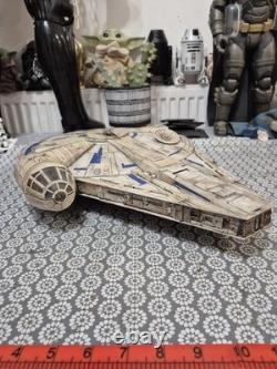 Custom Painted Weathered Solo Millenium Falcon'Kessell Run 21 Lights &Sounds
