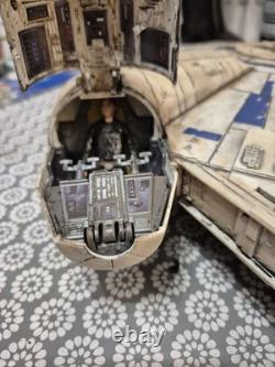 Custom Painted Weathered Solo Millenium Falcon'Kessell Run 21 Lights &Sounds