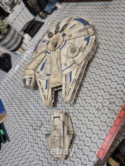 Custom Painted Weathered Solo Millenium Falcon'Kessell Run 21 Lights &Sounds
