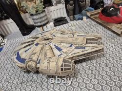 Custom Painted Weathered Solo Millenium Falcon'Kessell Run 21 Lights &Sounds