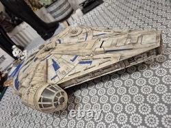 Custom Painted Weathered Solo Millenium Falcon'Kessell Run 21 Lights &Sounds