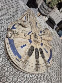 Custom Painted Weathered Solo Millenium Falcon'Kessell Run 21 Lights &Sounds