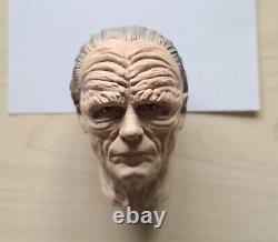 Custom Palpatine/Sidious head for 1/6 scale action figure