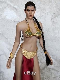 Custom Phicen Star Wars PRINCESS LEIA In SLAVE OUTFIT Action Figure