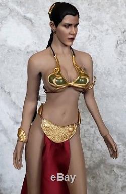 Custom Phicen Star Wars PRINCESS LEIA In SLAVE OUTFIT Action Figure