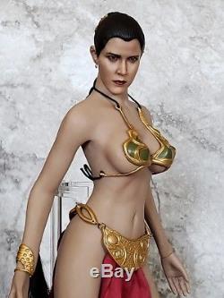 Custom Phicen Star Wars PRINCESS LEIA In SLAVE OUTFIT Action Figure