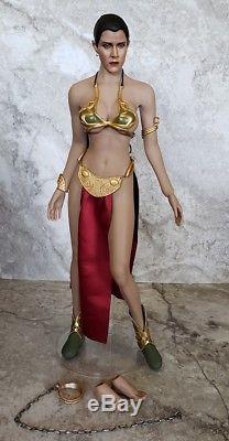 Custom Phicen Star Wars PRINCESS LEIA In SLAVE OUTFIT Action Figure