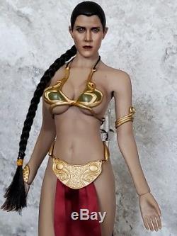 Custom Phicen Star Wars PRINCESS LEIA In SLAVE OUTFIT Action Figure