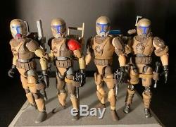 Custom Republic Commandos 3.75 Star Wars Clone Wars Action Figures