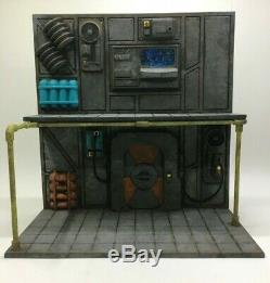 Custom SCI FI DIORAMA STAR WARS BLACK HOLE Battlestar Galactica for 3.75 figure