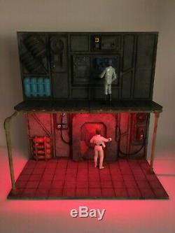 Custom SCI FI DIORAMA STAR WARS BLACK HOLE Battlestar Galactica for 3.75 figure