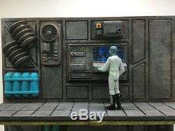 Custom SCI FI DIORAMA STAR WARS BLACK HOLE Battlestar Galactica for 3.75 figure