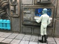 Custom SCI FI DIORAMA STAR WARS BLACK HOLE Battlestar Galactica for 3.75 figure