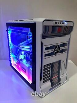 Custom STAR WARS R2-D2 Gaming PC Ryzen 5 2600 (6 core), RX590 8gb GPU, 16gb RAM