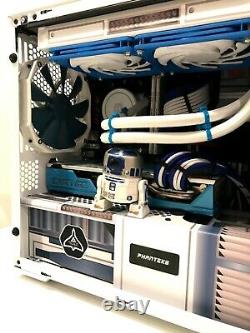 Custom STAR WARS R2-D2 Gaming PC Ryzen 5 2600 (6 core), RX590 8gb GPU, 16gb RAM