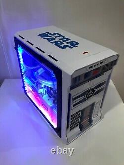 Custom STAR WARS R2-D2 Gaming PC Ryzen 5 2600 (6 core), RX590 8gb GPU, 16gb RAM